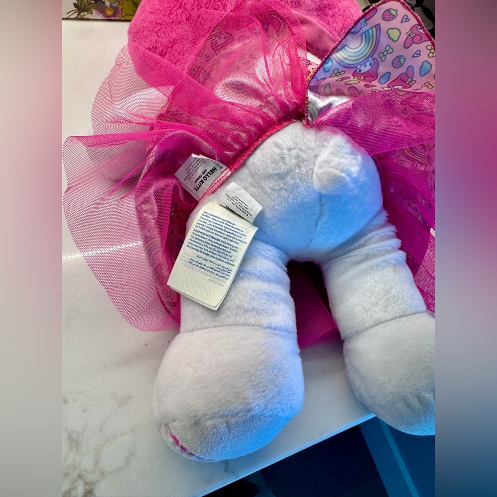 Build-A-Bear My Melody Plush 2023 Sanrio Pink Dress BAB - Picture 3 of 7